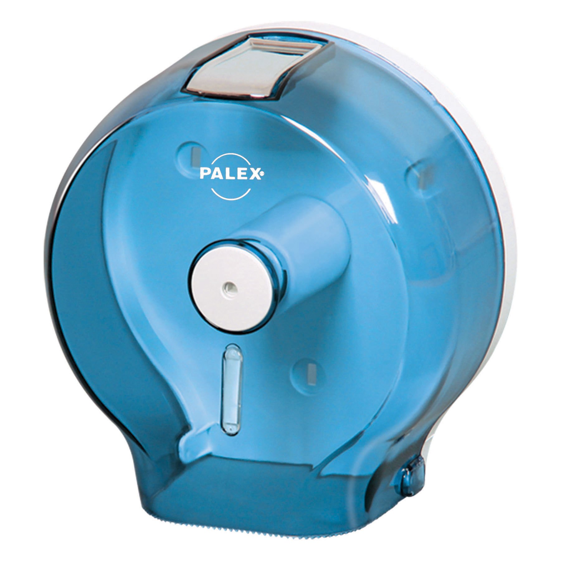 Jumbo Tuvalet Kağıdı Dispenseri Şeffaf-Mavi (2 Adet)