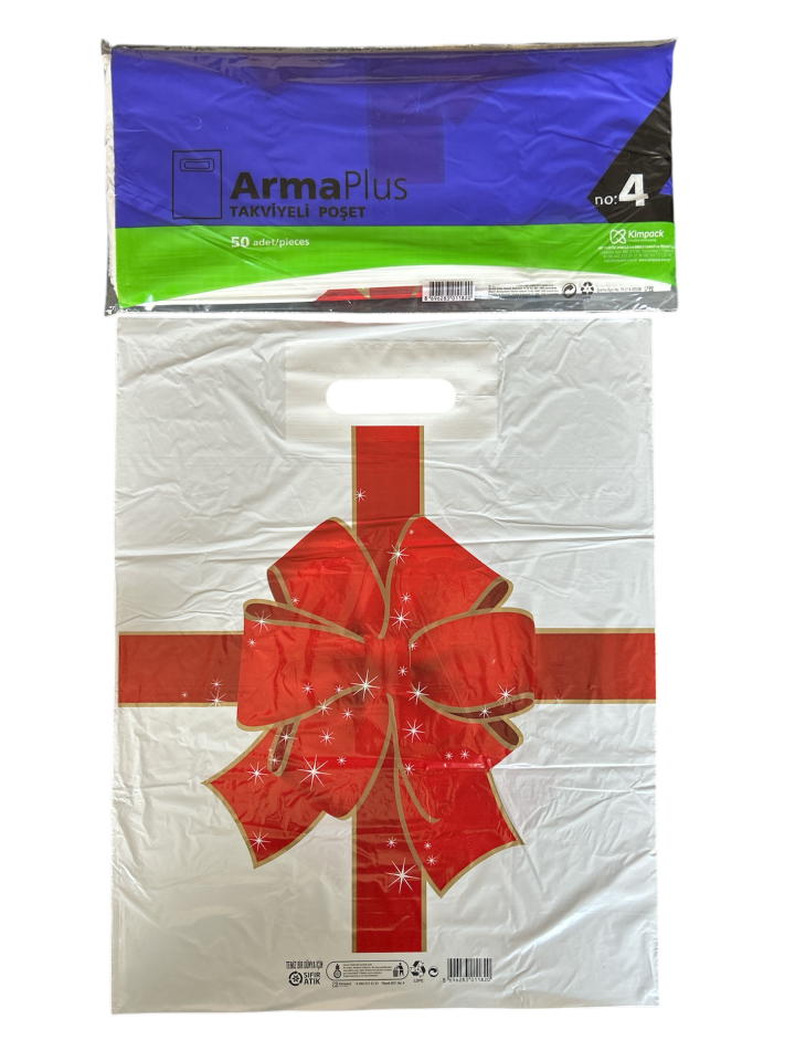 Reinforced Bag Ribbon Pattern 40X50 (1000 Pieces)