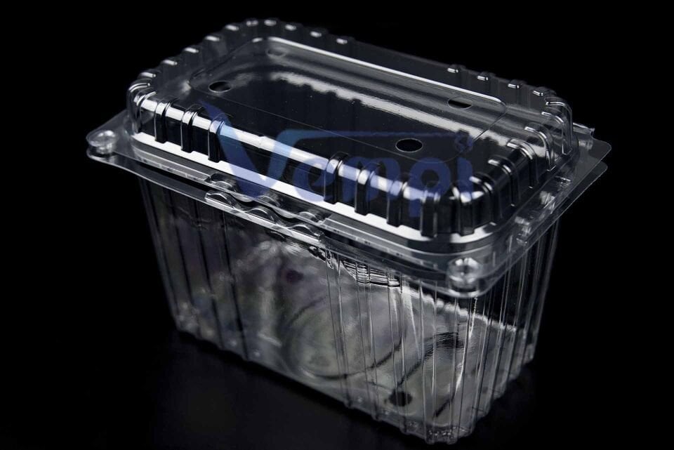 Vempi 1000 gr Lidded Chalet Container (600 Pieces)