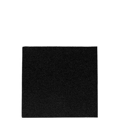 Airlaid Kumaş Dokulu Kare Siyah Peçete 20x20cm (3000 Adet)