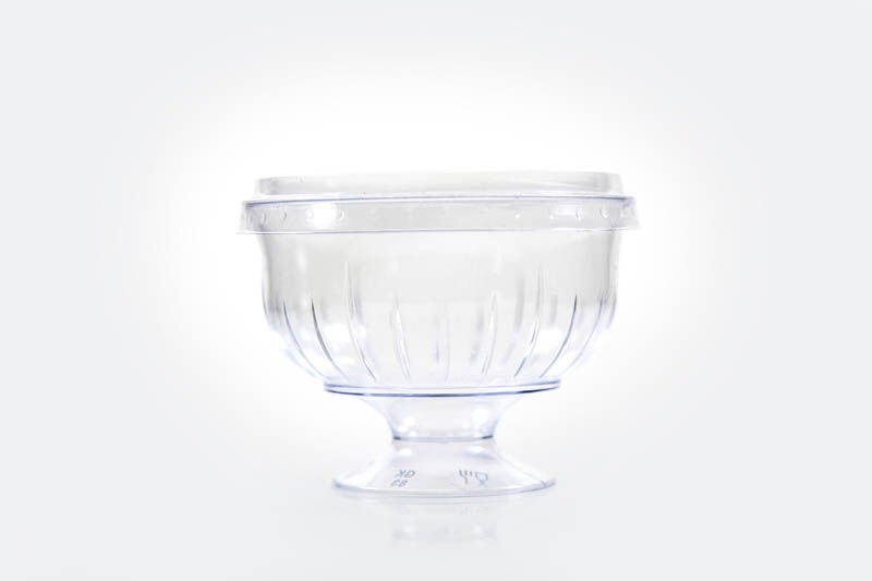 GK83 Ayaklı Kristal Tatlı Kase (440 Adet)