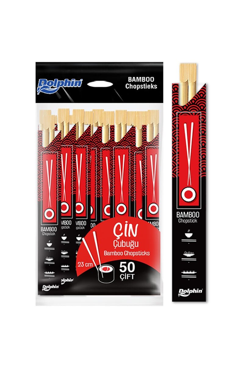 Bambu Chopsticks (Çin Çubuğu) 50 li (30 Paket)